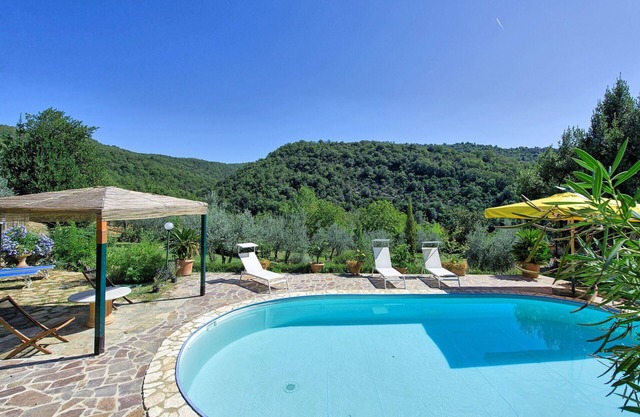 Wonderful private villa for 6 people with private pool, A/C, WIFI, TV, patio and panoramic view