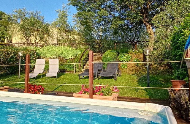 Wonderful private villa for 6 guests with private pool, WIFI, TV and panoramic view