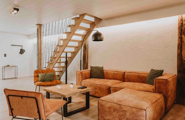 Wooden Soul : duplex 2 chambres avec jardin commun