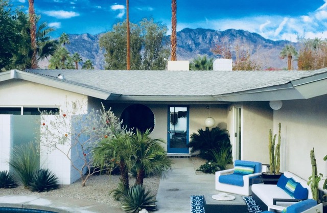 Zen Modern Home II "wind free" S Palm Springs - SALT WATER POOL/SPA