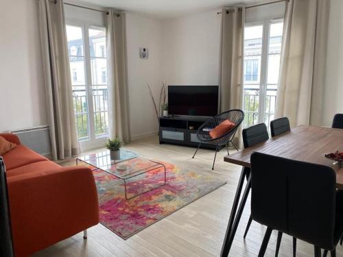 Serris Apartment | Élégance et Confort entre Disney et Val d'Europe 6 Personnes+Parking