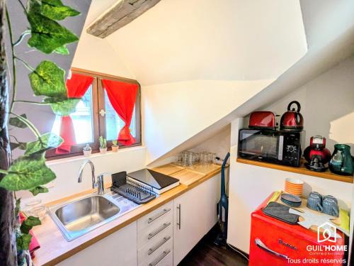 Bourgogne Apartment | Ô Cocon - Central - Climatisé - Poutres apparentes