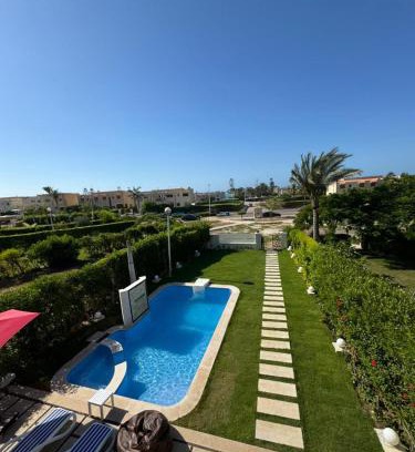 Marina El Alamein Villa | فيلا بمسبح خاص وتشطيب فاخر قرب البحيرة