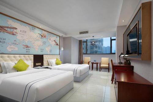 Yu Hua Apartment | 北极星酒店(长沙高铁南站店)