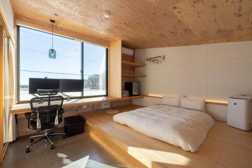 Nasu Apartment | 森deワーケなすっぽ 木の温もりとホテルライクな佇まい 森のバレルサウナ