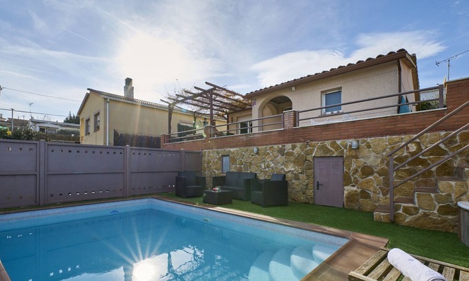 Lloret Blau Villa | 02FER1 - House with private pool in a quiet area