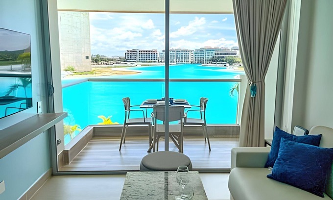 Zona Norte Apartment | 1 Alcoba Hermosa vista a la laguna + bote inflable