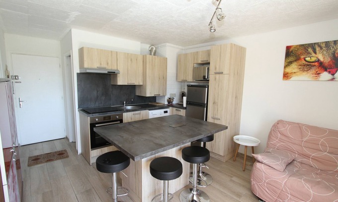 La Cote Radieuse Apartment | 1 bedroom apartment 3 stars in front of the beach