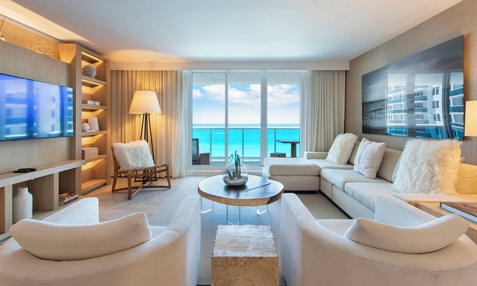 South Beach Condo | 1 Hotel & Homes. Direct ocean, beach and pool view. In South Beach. Miami Beach