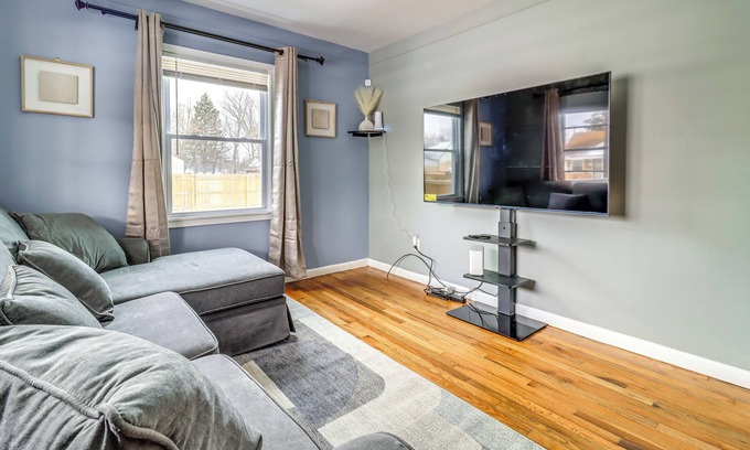 Detroit House | 1 Mi to Rouge Park: Home w/Fenced Yard & Deck