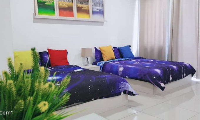 Shah Alam Apartment | 1 Trefoil Setia Alam 4 pax 1min to Setia City Mall