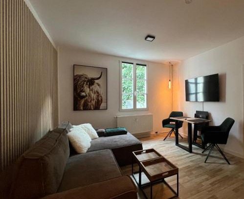 Velbert Apartment | 100m E-Ladestation - max 4 pers - Düsseldorf - Ruhrgebiet - Pilgerstätte