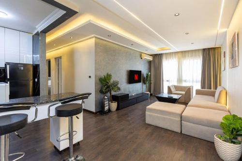 Madinaty Apartment | 124/69/31 · Spacious Luxury Apartment Madinaty-6Guests+5G wifi