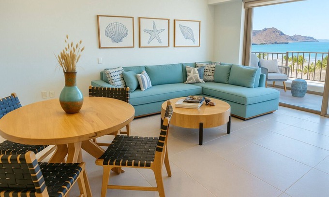 Loreto Condo | 1302 2BR/2.5BA Oceanfront Loreto @ Danzante Bay