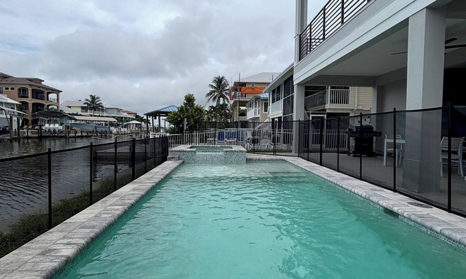 Fort Myers Beach House | 141 Brand New Luxury 6BR/6BA Build w/Heated Pool!