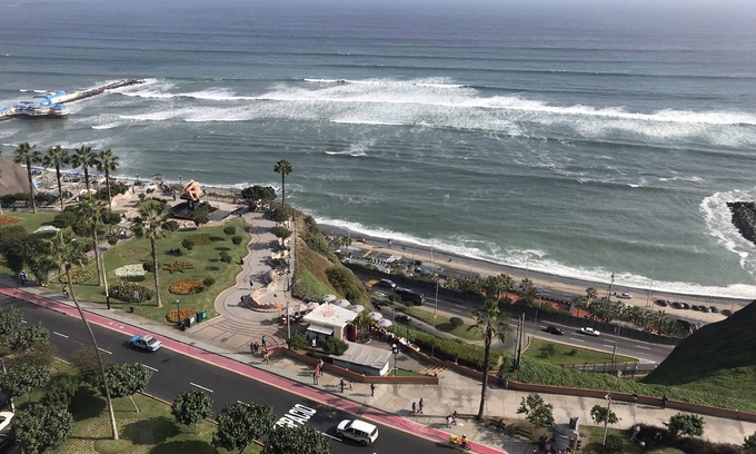 Miraflores Apartment | 15th 16th Floor Duplex-A C & Spectacular Ocean Views Across from Parque del Amor
