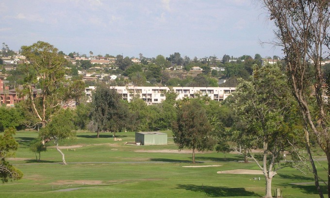 Allied Gardens Condo | 180° Golf Course Backyard Along San Diego River In Mission Valley East