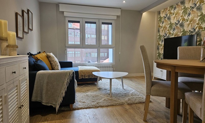 Gijon City Centre Apartment | 1A126 ALQ TEMPORADA centrico en Gijon