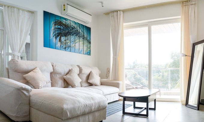Dongorpur House | 1BHK 2bed Greenfield view luxurious apartment at Calangute Goa India