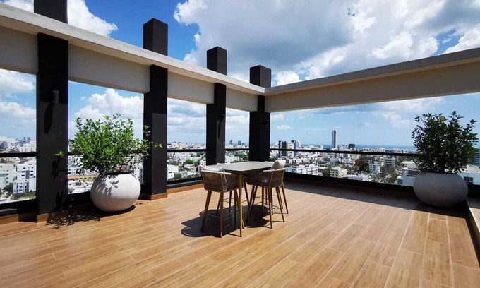 Santo Domingo Apartment | "1br Luxury Condo Jacuzzi/gym Mountains View Ph04"