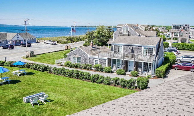 Falmouth Condo | 1BR w/Fireplace & Beach Access | Pool + Hot Tub