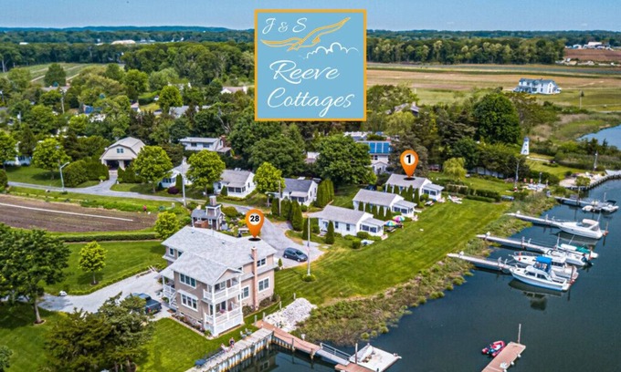 Aquebogue Cottage | 1st of 6 Premier Waterfront Vacation Rentals on Long Island NY in Wine Country of Famed North Fork