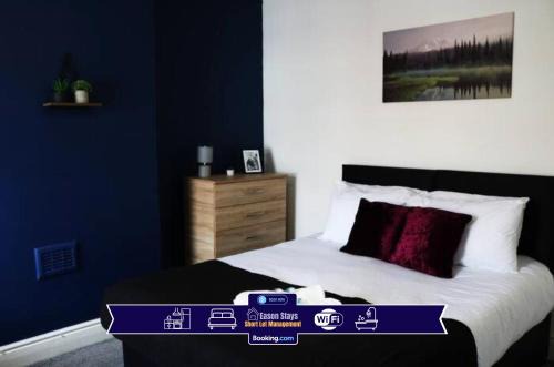 Warrington House | 2 BDR House By Eason Stays Short Lets & Serviced Accommodation Warrington With Free Wifi