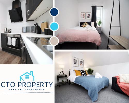 Canton Apartment | 2 Bed Flat next to Stadium with Street Parking Serviced Accommodation - Cardiff