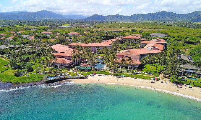 Poipu Villa | 2 Bedroom 2 Bath Hawaiian Villa Resort On The Beach- Family Friendly