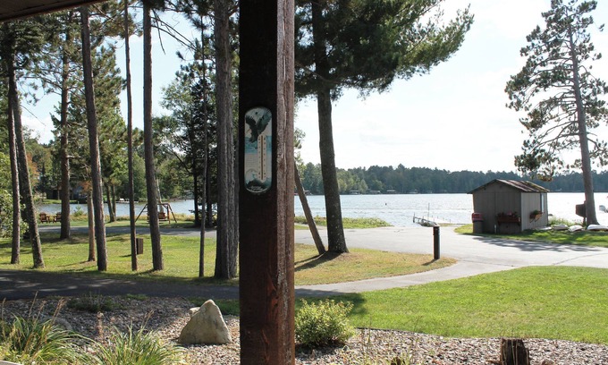 Eagle River Condo | 2 bedroom condo, great view of Duck Lake