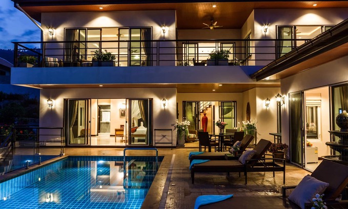 Bophut Villa | 2 Bedroom Seaview Pool Villa in Chaweng Noi