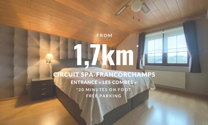 Malmedy House | 2 - Cozy Stay Near Circuit Spa-Francorchamps - Only 20 Minutes on Foot - Parking free
