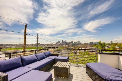 Sunnyside House | 2 Mi to Ball Arena Townhome with Rooftop Patio