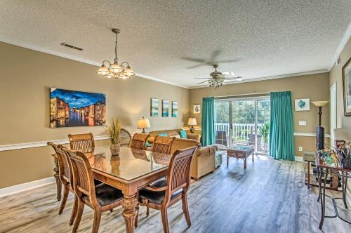 Central Myrtle Beach Apartment | 2 Mi to Beach Myrtlewood Condo with Resort Perks!