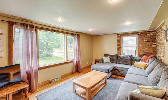 Muskegon House | 2 Mi to Michigan's Adventure: Family Home w/Patio