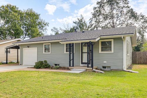Wichita House | 2 Mi to Zoo, Fenced Yard Family Home in Wichita!