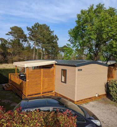 Biscarrosse Other | 200m de la plage Bungalow LUXE de 44m2 Ménage et draps inclus Camping 5 Etoiles Mayotte Lac Biscarrosse Koyobalys