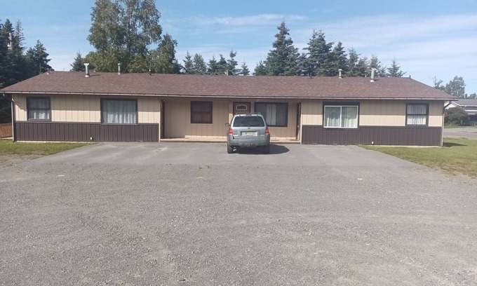 Kenai Apartment | 2025 SUBARU CAR! Minutes from Kenai River. 2 bed 1 bath.