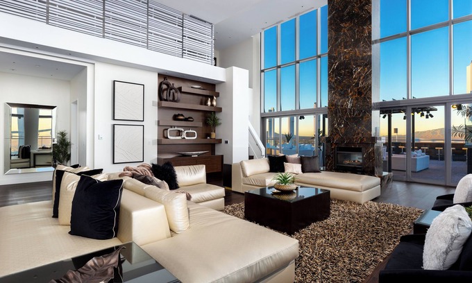 Las Vegas Villa | 20m Entire 59th Floor VEGAS Palms Penthouse