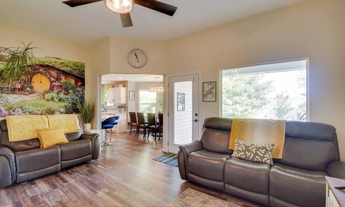 Cedar City House | 21 Mi to Kolob Canyons: ‘Middle Earth’ Escape!