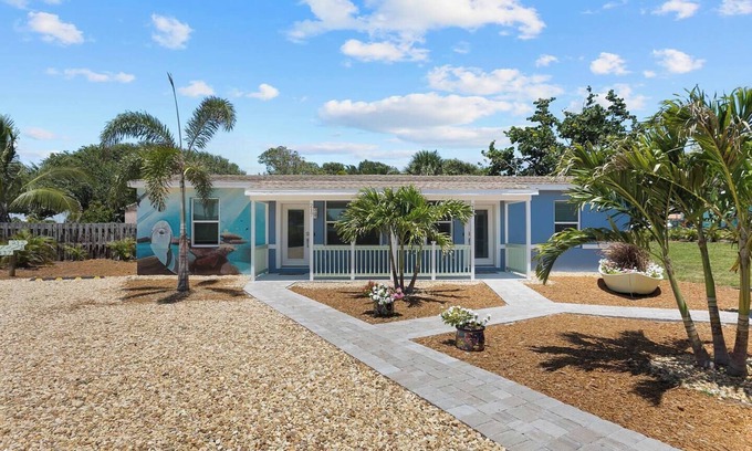 Cocoa Beach Apartment | 215 Dolphin | King Bed | 1 Block to Beach