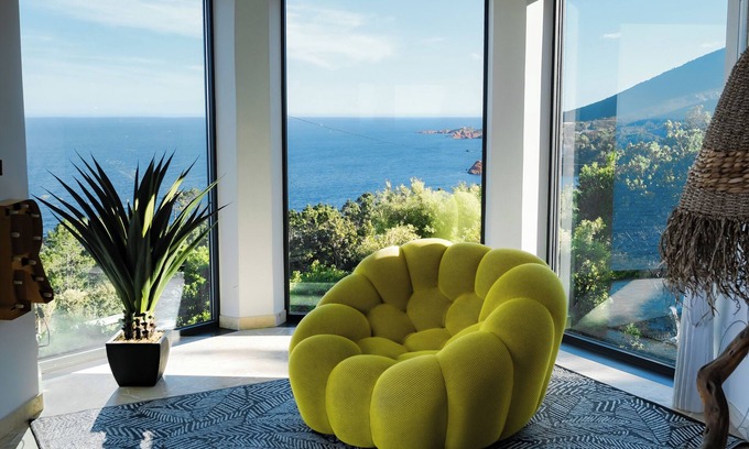Antibes Old Town Villa | (219) Magnifique Villa 170m2 Vue Mer Piscine Climatisée Jardin Parkings
