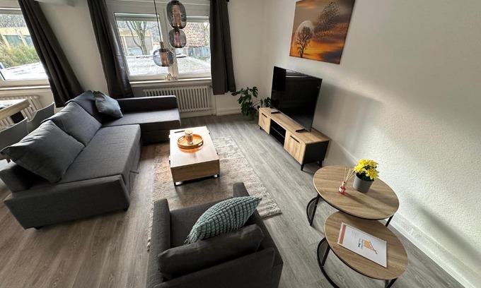 Herten-Sudost Apartment | 22-stilvolles, renoviertes Apartment in Super Lage von Herten, direkt am Volkspark!