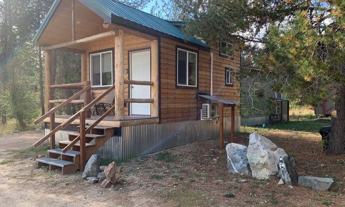 Bonner County Cabin | #22 Tranquil Pines Horse Friendly Tiny House