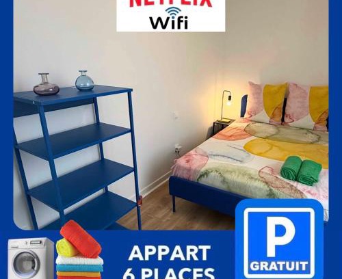Noiretable Apartment | 26 CHIC & COSY NOIRETABLE F2 55m2 WIFI SMART TV NETFLIX