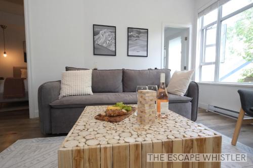 Village North Apartment | 2BR 2BA Whistler Escape with Newly Renovated Hot Tub, Steps from Olympic Rings Shops and Cafes - Relax in Comfort and Enjoy the Perfect Getaway in the Heart of the Village
