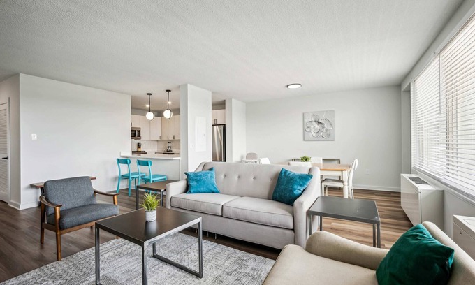 Aurora Highlands Apartment | 2BR Executive Retreat Near D.C. & Airport