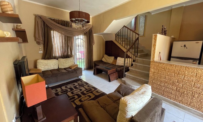 Sheikh Zayed City Ski Chalet | 2BR Townhouse with Backyard