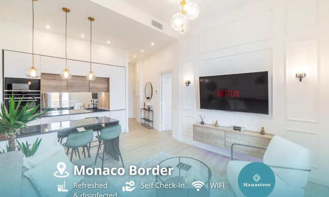 Beausoleil Apartment | 2mn Monaco - Luxueux appartement Belle Epoque - AD