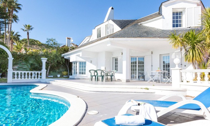 Blanes Villa | 2MONTEM01 - Beautiful house for 9 people with garden and private pool located near the beach of Blanes